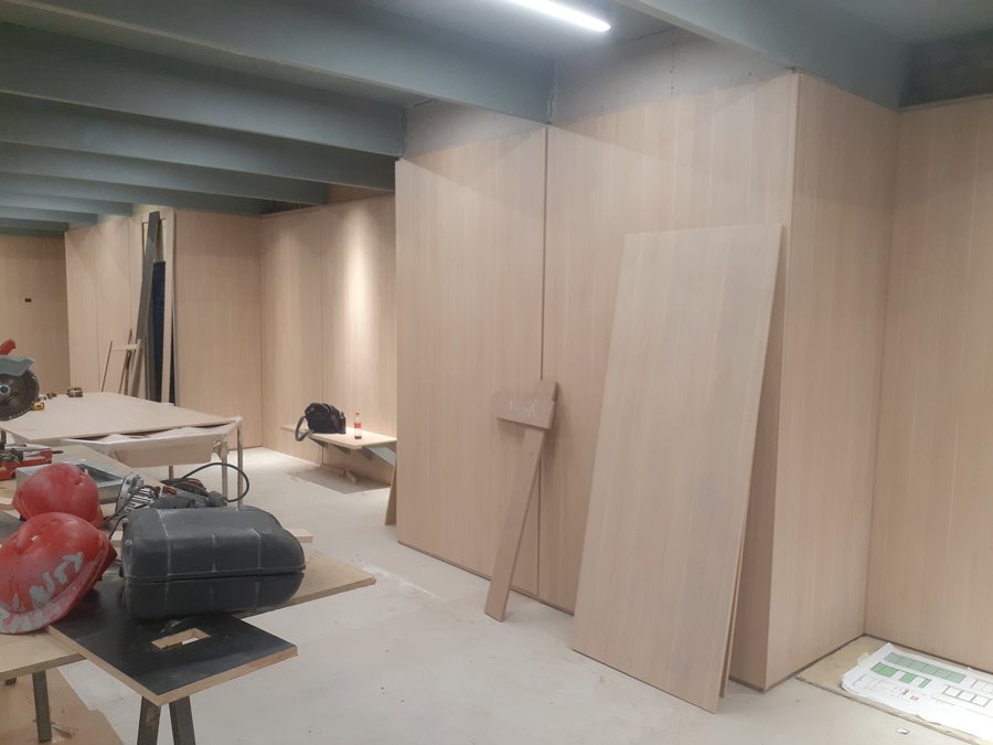 Mobiliario para gran obra de arquitectura